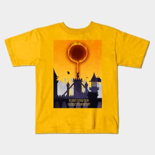 Praise the Sun Silhouette Piece Kids T-Shirt